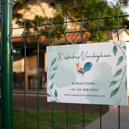 Kiskakas Vendégház Székkutas Extérieur photo