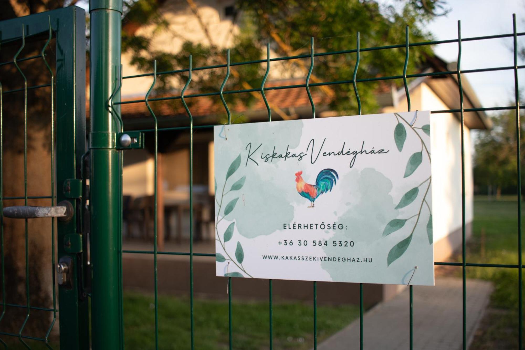 Kiskakas Vendégház Székkutas Extérieur photo